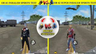 SUPER INHALER VS INHALER  FULL  TEST FREE FIRE // NEW UPDATE CHARACTER FF