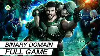 Binary Domain | Full Game | Walkthrough Gameplay | Microsoft Xbox 360