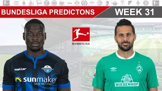 Bundesliga Score Predictions Week 31 2019/20 and our Favourite German Players