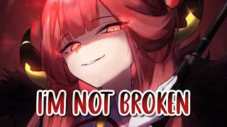 Nightcore - BROKEN (AViVA & The Tech Thieves) (Lyrics)