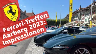 Ferrari Treffen Aarberg 2023: Impressionen | Petrolhead.ch