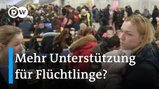 Das Ringen ums Geld: Flüchtlingsgipfel im Kanzleramt | DW Nachrichten