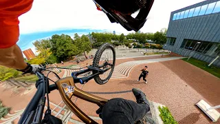 Urban Downhill in Germany / Cologne 🇩🇪🔥 Radon Bikes - Burak Uzun