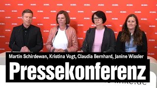 Pressekonferenz zu den Ergebnissen der Bürgerschaftswahl in Bremen