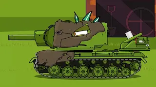 Tank Monster Animation| tank cartoons | IRON TOONS