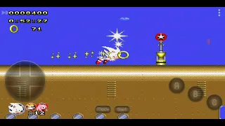 Sonic Classic Héroes Los Guerreros Acaban la Lucha y Salvan las Esmeraldas