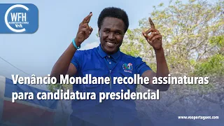 Washington Fora d’Horas: Venâncio Mondlane recolhe assinaturas para candidatura presidencial