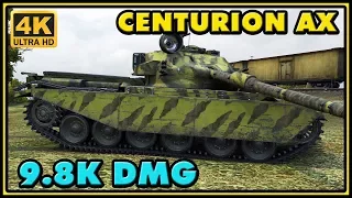 World of Tanks | Centurion Action X - 9 Kills - 9,8K Damage Gameplay