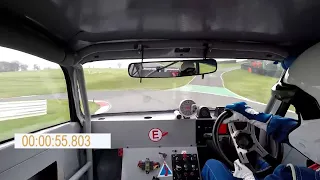 Fun lap of Cadwell Park CTCRC April 2024 Transpeed Firenza onboard