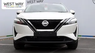 Nissan Qashqai with Mild Hybrid Technology 1.3 DiG-T Premiere Edition DCT - White