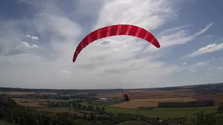 RC-Paragliding | Hike & Fly-Tour mit einem RC-Paraglider an der Unstrut