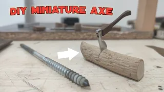 i tutrn a bolt into an axe