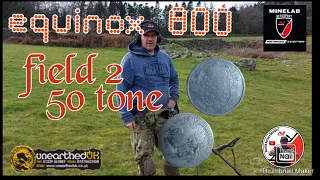 equinox 800 field 2 50 tone #metaldetecting uk
