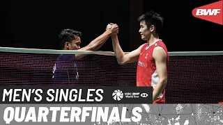 YONEX French Open 2023 | Li Shi Feng (CHN) [8] vs. Anthony Sinisuka Ginting (INA) [2] | QF