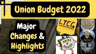 Union Budget 2022 highlights | Tax on Crypto | Budget mein kya sasta kya mehanga | Budget 2022
