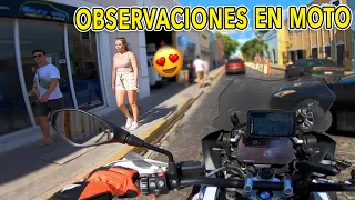 Observaciones Diarias | Me enamoro en la moto! y una señora casi se cae en la calle ...