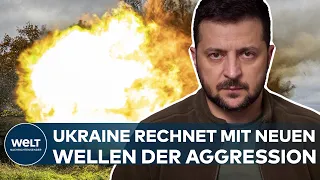 UKRAINE-KRIEG: Selenskyj mahnt – "Der Feind macht uns keine Geschenke. Wir erkämpfen uns das alles"