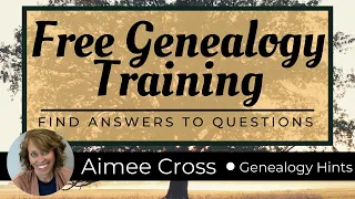 Free Genealogy Resources - Webinars Worth Watching ALL FOR FREE