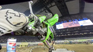 Bike Bogs In Front Of 50,000 People (Detroit SX Vlog) - Day By Slay #44