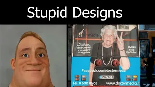 Stupid designs Mr Incredible becoming idiot