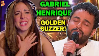 Golden Buzzer: Gabriel Henrique + "Run to You" = Audition Gold! Reaction & Audition Analysis |AGT 23