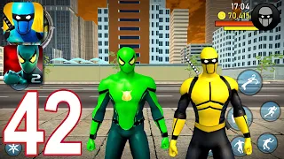 Blue Ninja, Superhero Vs Power Spider 2 - Gameplay Walkthrough Part 42 (iOS, Android)