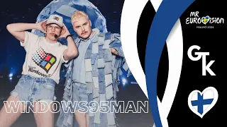 Windows95Man - Finland 🇫🇮  - ESC 2024 | GET TO KNOW