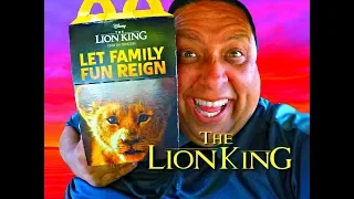 McDonald's® The Lion King Happy Meal Toy & Food Review!