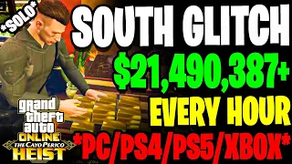 SOUTH STORAGE AND INSTANT REPLAY GLITCH SOLO CAYO PERICO HEIST PS4/PS5/XBOX/PC