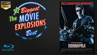 The Best Movie Explosions: Terminator 2 Judgement Day(1991) Cyberdyne Explodes