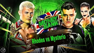 Money In The Bank Cody Rhodes vs Dominik Mysterio Full Match WWE Money In The Bank 2023 Highlights