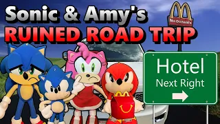 Sonic Plush - Sonic and Amy's Ruined Road Trip!