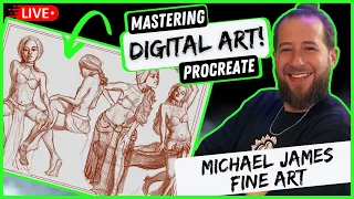 Procreate Session : Mastering Accurate Gesture Drawing Live!
