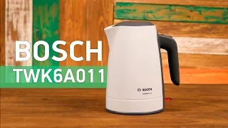 Bosch TWK6A011 - электрический чайник из серии Comfort Line - Видео демонстрация