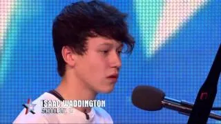 15-Year Old Isaac Waddington Sings Billy Joel's Song - Incredible - Britain's Got Talent