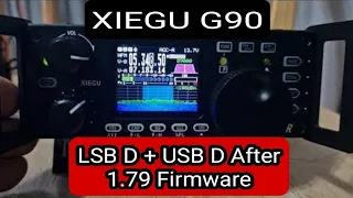 XIEGU G90 -LSB Digital & USD Digital Selections