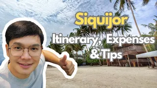SIQUIJOR VLOG | Itinerary + Budget + Expenses + Tips