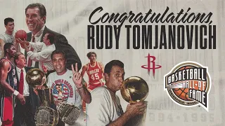 Congrats Rudy Tomjanovich | Houston Rockets