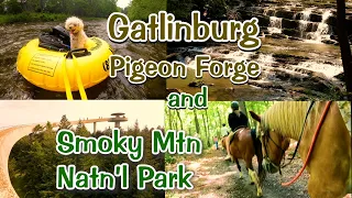 Gatlinburg - Pigeon Forge - Smoky Mtn Nat'l Park - Nature Trails, Tubing, Rafting & Zoo