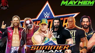 SUMMERSLAM 2021 PREDICTIONS || WWE Mayhem || RiskTheGamer