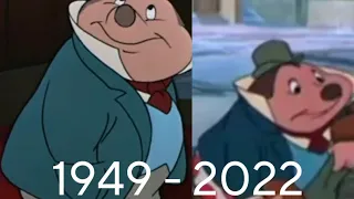 The Evolution Of Mole From The Wind In The Willows (1949 - 2022)