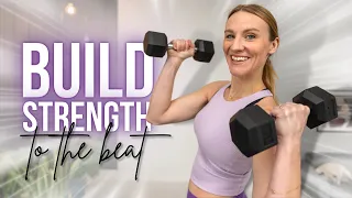 30-minute BUILD TO THE BEAT Strength Training