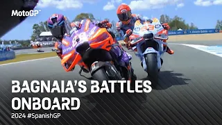 BIG Battles with Bagnaia in Jerez! ⚔️ | 2024 #SpanishGP