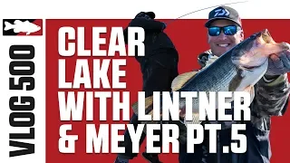 Deep Water Fishing in the Fall on Clearlake with Jared Lintner and Cody Meyer - TW VLOG #500