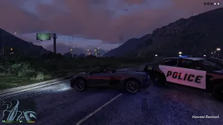 Lady Gaga - APPLAUSE During GTA V Car Chase