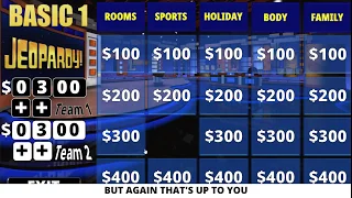 Jeopardy Game Guide