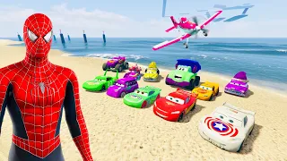 GTA V Epic New Stunt Race For Car Racing Challenge by Trevor and Shark #131