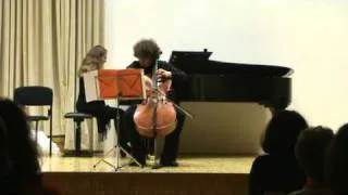 D. Shostakovich: Cello Sonata in d-minor, op. 40 - 2nd movement | Sebastian Bertoncelj