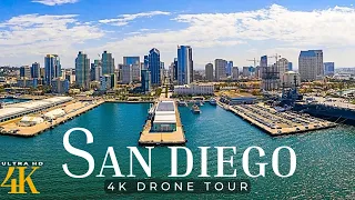 San Diego ,California , USA 🇺🇸 4K ULTRA HD | Drone Footage