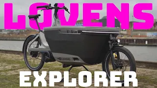 EXCLUSIVE first test of the Lovens Explorer S85 - E-Cargobike from the homeland of the Bakfiets